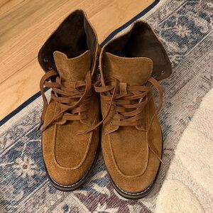 Banana Republic Brown Suede Men's Lace-Up Boots